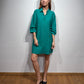 Andaluz Short Dress benneton green