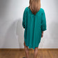Andaluz Short Dress benneton green
