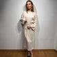 Anna Dress (Satin) champaign
